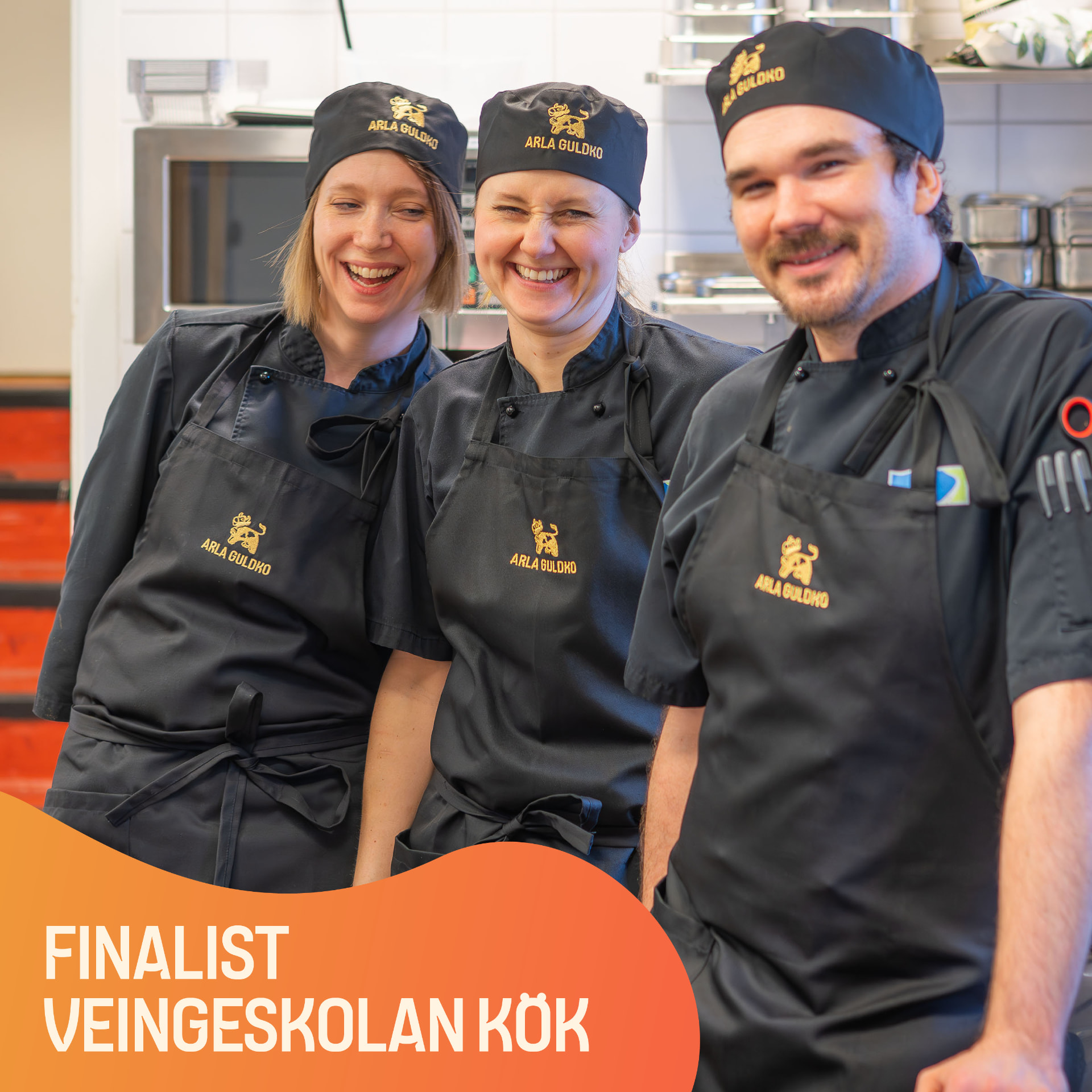 Arla Guldko finalist Veingeskolan kök